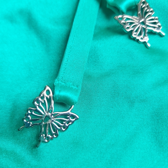 Seafolly Butterfly Shine On Frill Front Vibrant Onepiece Bathingsuit - Picture 8 of 13